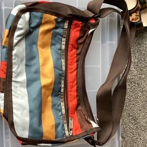 Lesportsac Blue and Yellow Crossbody Bag